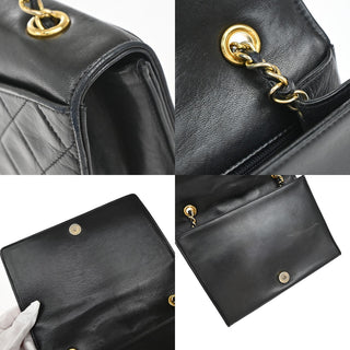 Chanel Vintage CC Chain Full Flap Bag Quilted Leather