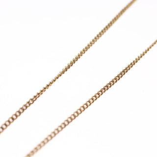 Christian Dior Logo Flower Necklace Metal with Crystals