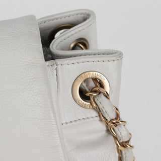 Chanel Mosaic CC Accordion Flap Bag Studded Leather