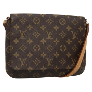 Louis Vuitton Musette Tango Handbag Monogram Canvas