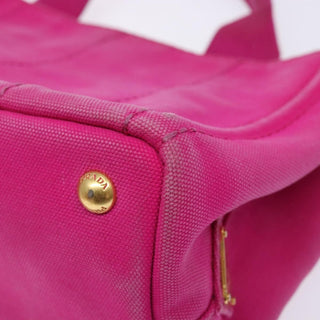 Prada Canapa Open Tote Canvas