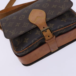 Louis Vuitton Cartouchiere Handbag Monogram Canvas