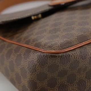 Celine Macadam Shoulder Bag PVC Leather