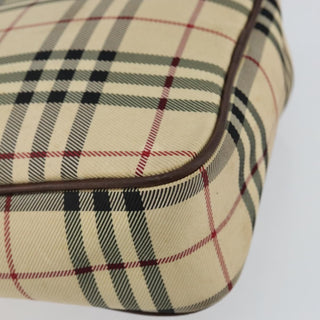 Burberry Zip Messenger Bag Nova check Canvas and Leather
