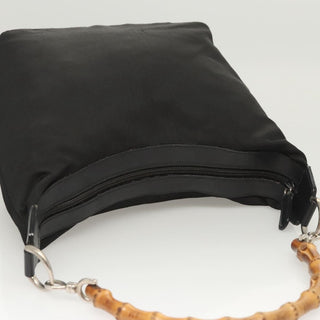 Gucci Vintage Bamboo Handle Bag Nylon