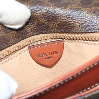 Celine Vintage Macadam Handbag Canvas