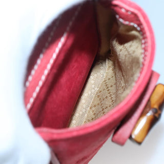 Gucci Bamboo Tassel Backpack Suede