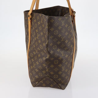 Louis Vuitton Shopping Sac Handbag Monogram Canvas