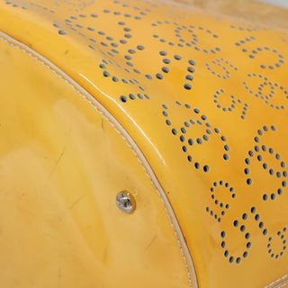 Chanel CC No.5 Shopping Tote Perforated Patent