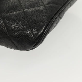 Chanel Zip Around Belt Bag Quilted Caviar