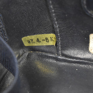 Chanel Vintage Timeless Zip Around Vanity Case Denim