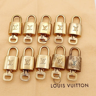 Louis Vuitton Cadenas Bag Charm Gold-plated