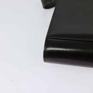 Celine Vintage Circle Logo Crossbody Bag Leather