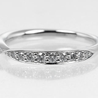Tiffany & Co. Harmony Wedding Band Ring Platinum