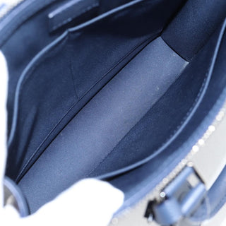 Louis Vuitton Sac Plat Zipped Bag Limited Edition Monogram Ink Watercolor Leather