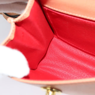 Celine Vintage Convertible Turnlock Top Handle Bag Leather