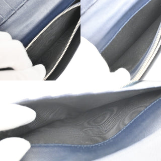 Saint Laurent Classic Zip Around Organizer Wallet Leather