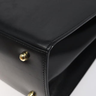 Gucci Vintage Lady Lock Top Handle Bag Leather