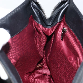 Chanel Vintage Button Tote Quilted Caviar