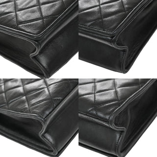 Chanel Vintage CC Full Flap Bag Quilted Lambskin