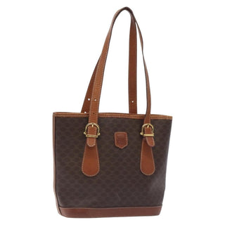 Celine Vintage Macadam Handbag Canvas