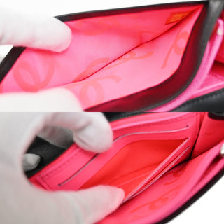 Chanel Cambon Bifold Wallet Quilted Lambskin