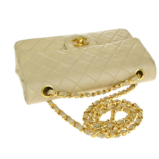 Chanel Vintage Classic Double Flap Bag Quilted Lambskin