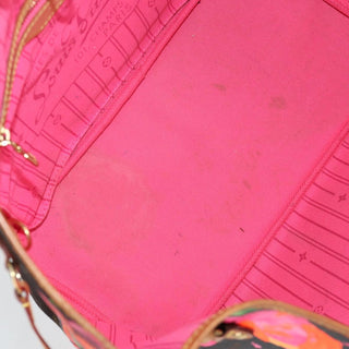 Louis Vuitton Neverfull Tote Limited Edition Monogram Roses