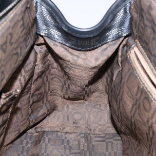 Salvatore Ferragamo Gancini Tote PVC Leather