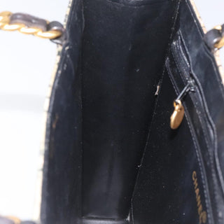 Chanel Chocolate bar tote Leather