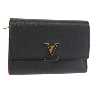 Louis Vuitton Capucines Compact wallet Leather