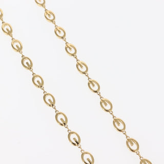 Givenchy Rounded G Link Choker Necklace Metal
