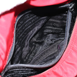 Prada Wristlet Zip Pouch Nylon