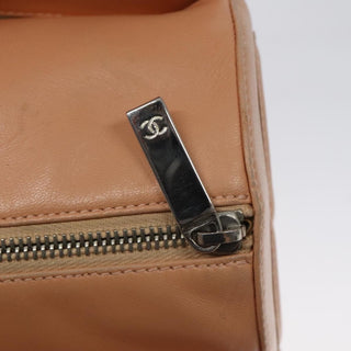 Chanel Chocolate Bar Barrel Bag Quilted Leather