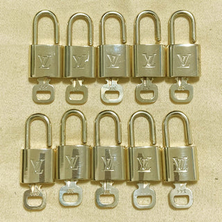 Louis Vuitton Cadenas Bag Charm Gold-plated