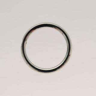 Tiffany & Co. Elsa Peretti 1 Diamond Stacking Band Ring 950 Platinum with Diamond