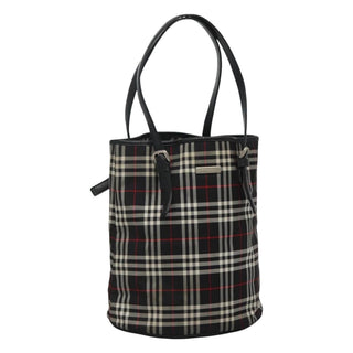 Burberry Nova Check Tote Nylon