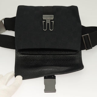 Gucci Buckle Belt Bag GG Canvas