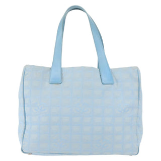 Chanel Front Zip Travel Line Tote Nylon