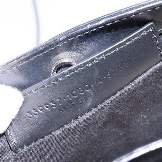 Balenciaga Navy Pochette Canvas and Leather