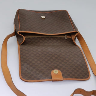 Celine Macadam Shoulder Bag PVC Leather