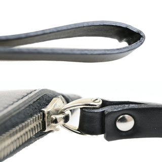 Valentino Garavani VLTN Zip Card Holder Leather