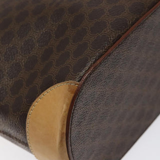 Celine Vintage Macadam Shoulder Bag Leather