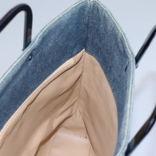 Chanel Chocolate Bar Tote Quilted Canvas