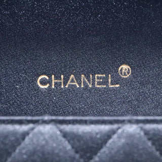 Chanel Camellia Charms Wallet on Chain Silk