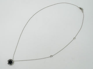Damiani D.Side Pendant Necklace 18K White Gold with Diamonds