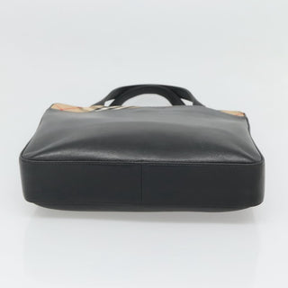 Burberry Nova Check Tote Canvas and Leather