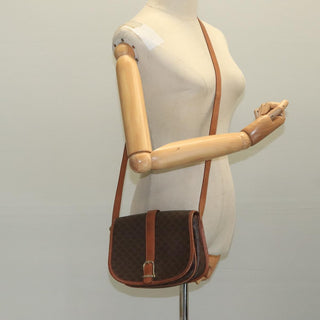 Celine Macadam Shoulder Bag PVC Leather