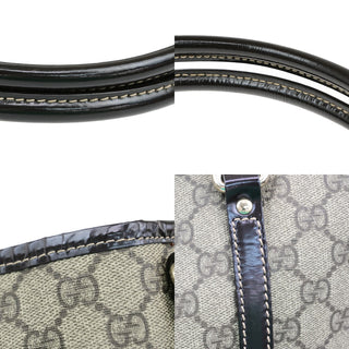 Gucci Joy Tote GG Coated Canvas with Leather