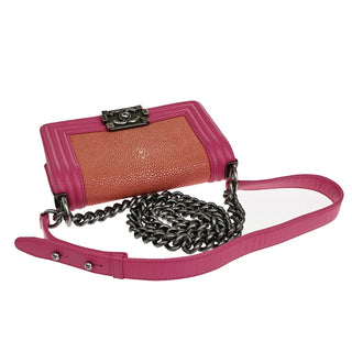 Chanel Boy Flap Bag Stingray